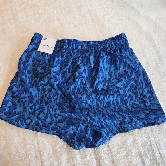 Nike Kids Large Blue Dri-Fit Training Shorts FQ4527-435 Abstract Print New - Picture 7 of 10